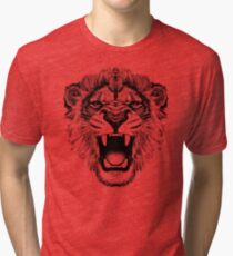 brüllendes Löwet-shirt auf Lite Vintage T-Shirt