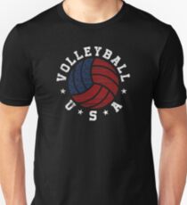 Volleyball USA Unisex T-Shirt