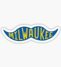 Milwaukee Stache Sticker
