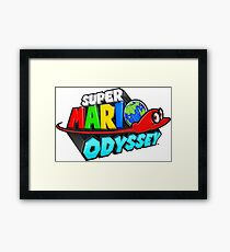 Lleva a mario donde , como y cuando quieras Framed Print