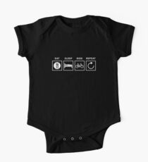 Eat,sleep,ride,repeat. One Piece - Short Sleeve