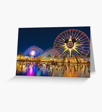 Nights On The Pier Greeting Card