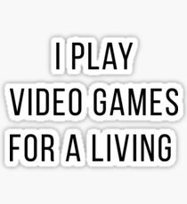 Video Games Sticker