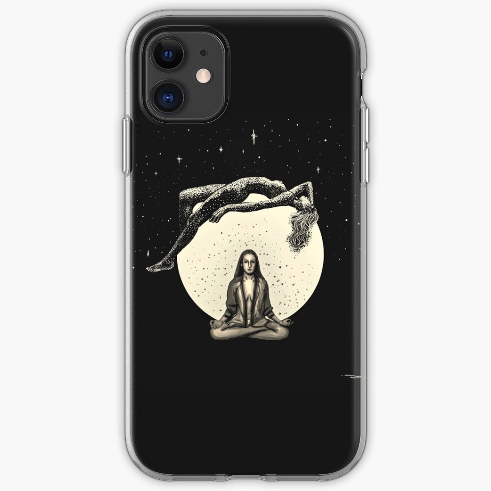 Lunar Meditation iPhone Case & Cover