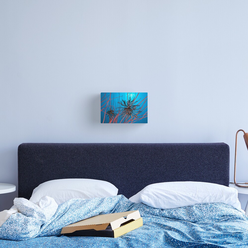 Feathers and whips Canvas Print