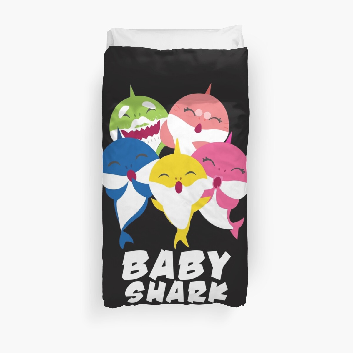 Baby Shark Shirt Gift Duvet Cover By Tomgiant Redbubble