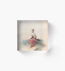 Female Figure Acrylic Block