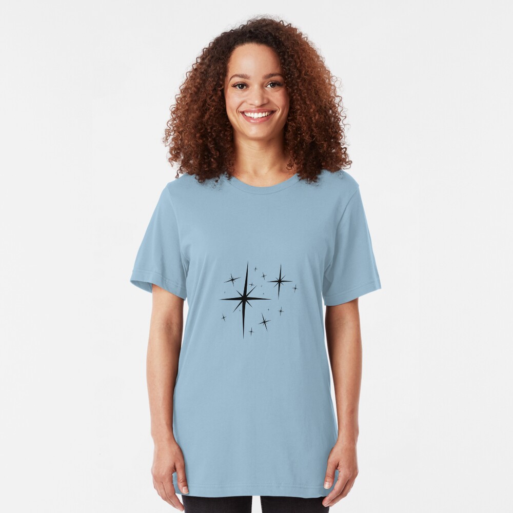 Star Shine. Slim Fit T-Shirt