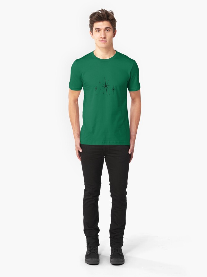 Alternate view of Stars of the Cross. Slim Fit T-Shirt