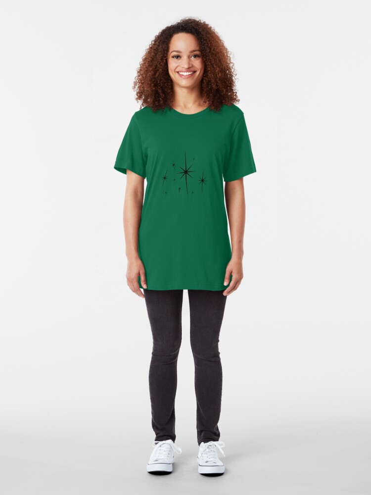 Alternate view of Stars of the Cross. Slim Fit T-Shirt