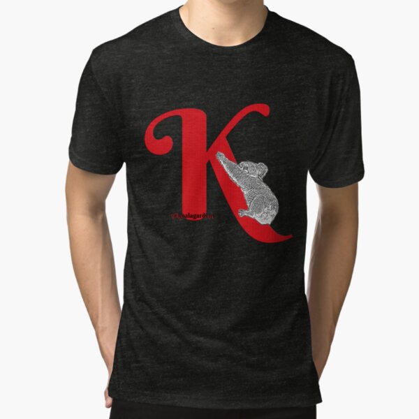 K is for KOALA Tri-blend T-Shirt