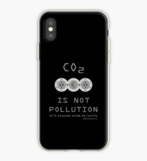 CO2 IS NOT POLLUTION iPhone Case