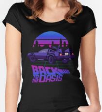 Back to the Oasis Women's Fitted Scoop T-Shirt