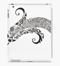Banana Drawing Black iPad Case/Skin