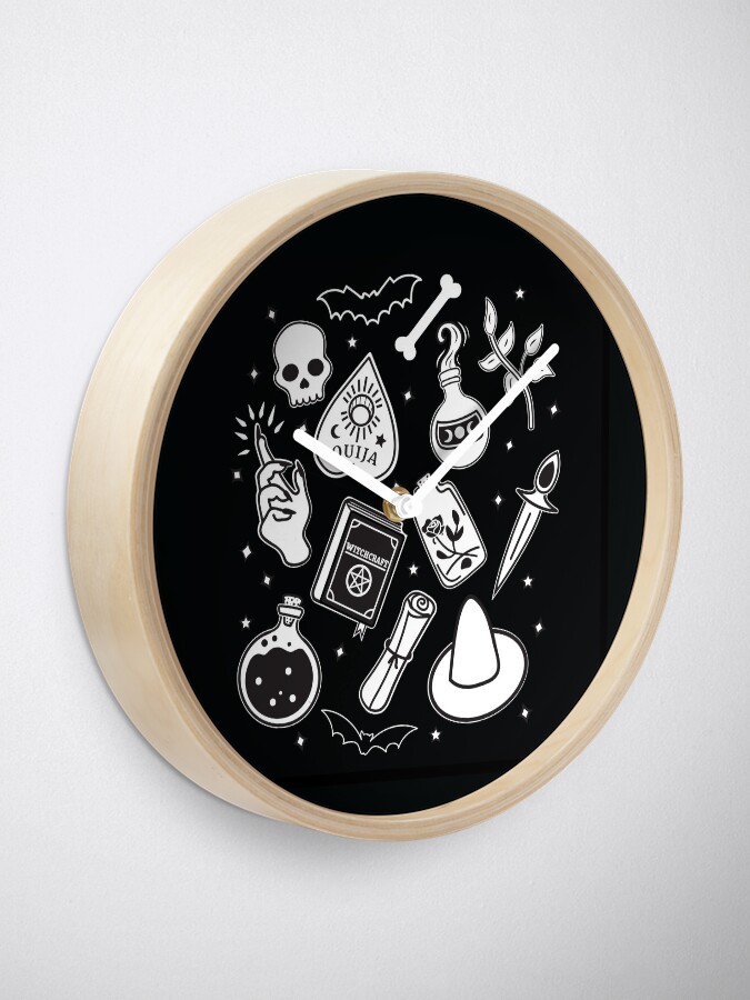 Alternate view of Witchy Essence Black Clock