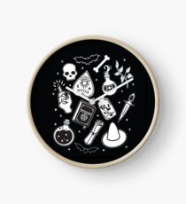 Witchy Essence Black Clock