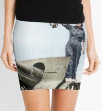 Spanish militia volunteer in Barcelona, 1936 Mini Skirt