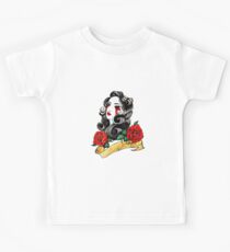 Pirate bride pirate flowers Kids Tee