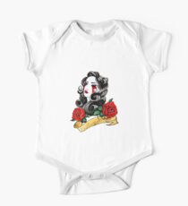Pirate bride pirate flowers One Piece - Short Sleeve