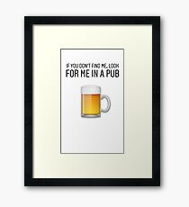 Beer Framed Print