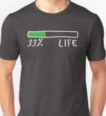 33% of LIFE (Green) Unisex T-Shirt