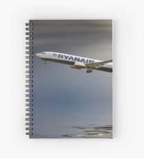 Ryanair Boeing 737-8AS Spiral Notebook