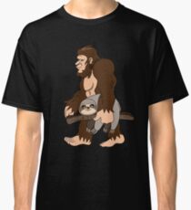 Bigfoot Sasquatch Carrying Sloth Robust Creative Believes Aparel Humanoid Monster No Yeti Shirt Sweater Hoodie Iphone Case Coffee Mug Gift Classic T-Shirt