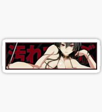 Car Slap - Anime Girl Sticker
