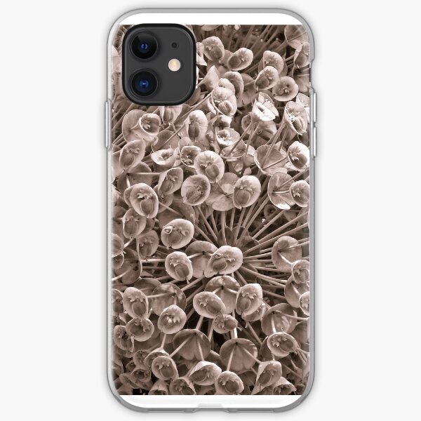 Sepia Nature Pattern iPhone Soft Case