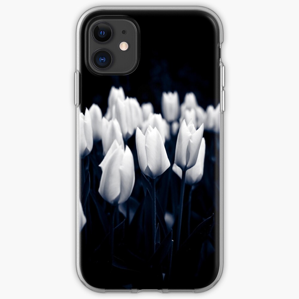Monochrome Tulips iPhone Case & Cover
