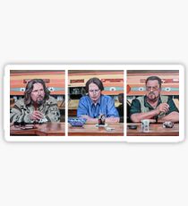 Lebowski Triptych Sticker