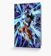 Ultra Instinct Goku Greeting Card