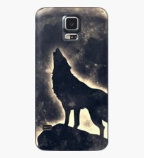 Wolf, moon, fantasy, wild, dog, wolves Case/Skin for Samsung Galaxy