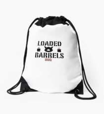 Loaded Barrels Drawstring Bag
