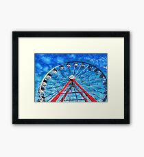 Carnival - Round and Round Framed Print