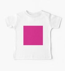 color Barbie pink Baby Tee