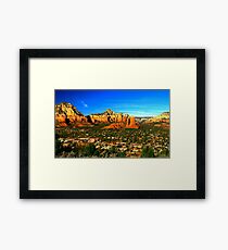 The Town of Sedona Framed Print