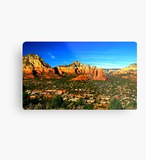 The Town of Sedona Metal Print