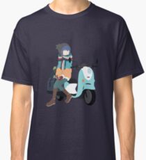 Yuru Camp△ - Shima Rin and Scooter Classic T-Shirt