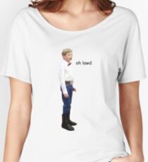 Yodeling Walmart Kid Meme Oh Lawd Women's Relaxed Fit T-Shirt