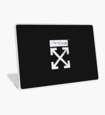 Off-White Brushed Arrows (Dark) Laptop Skin