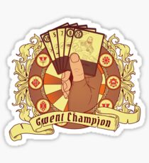 The cards tournament champion Sticker