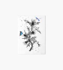Scottish Thistle, watercolor Scottish Thistle Art Board