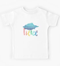 Though She Be But Little, She Is Fierce. Kids Tee