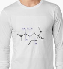 Novichok agent formula, #Novichok, #agent,  #formula, #NovichokAgent, #NovichokAgentFormula, #NerveAgent, #Chemistry Long Sleeve T-Shirt