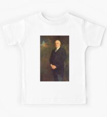 Official Presidential Portrait of Warren G. Harding Kids Tee