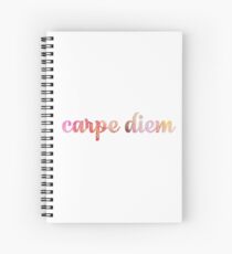 Cuaderno de espiral Carpe Diem