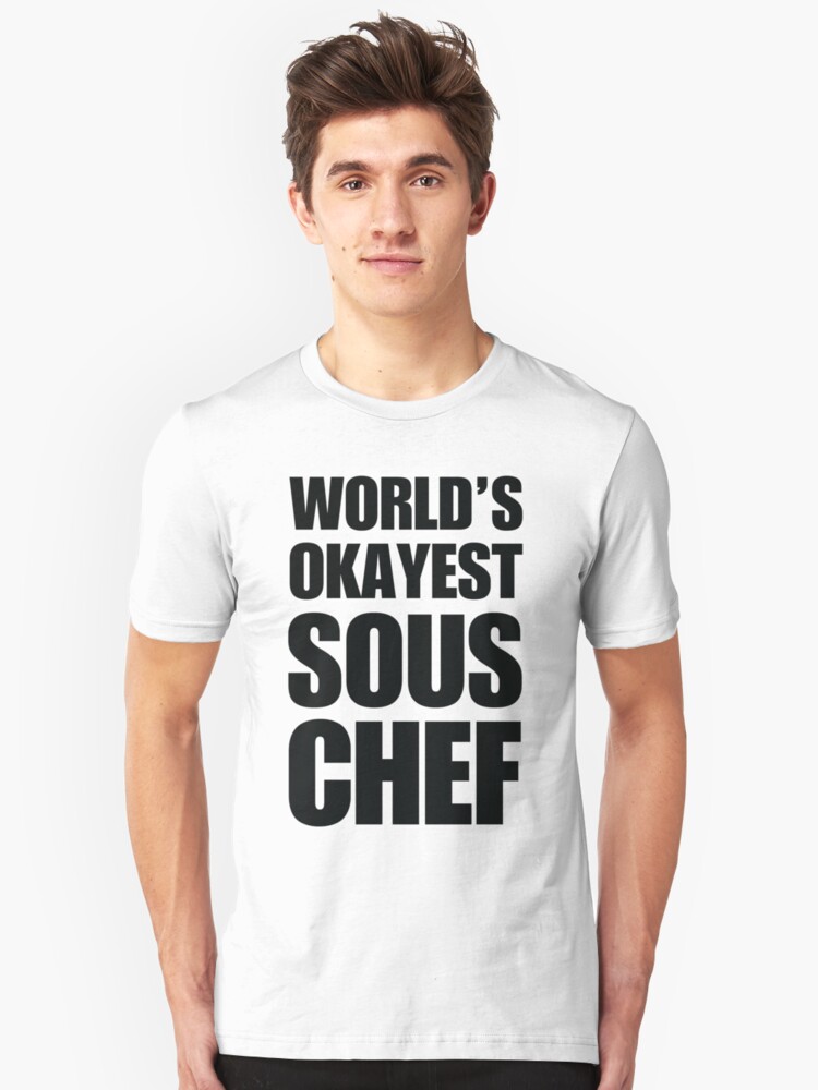 World/'s Okayest Chef Mens Unisex Sweatshirt