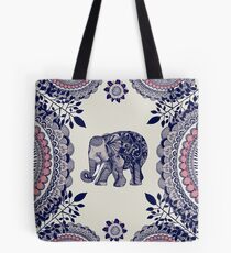 Pretty Pink Elephant Tote Bag