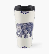 Pretty Pink Elephant Travel Mug